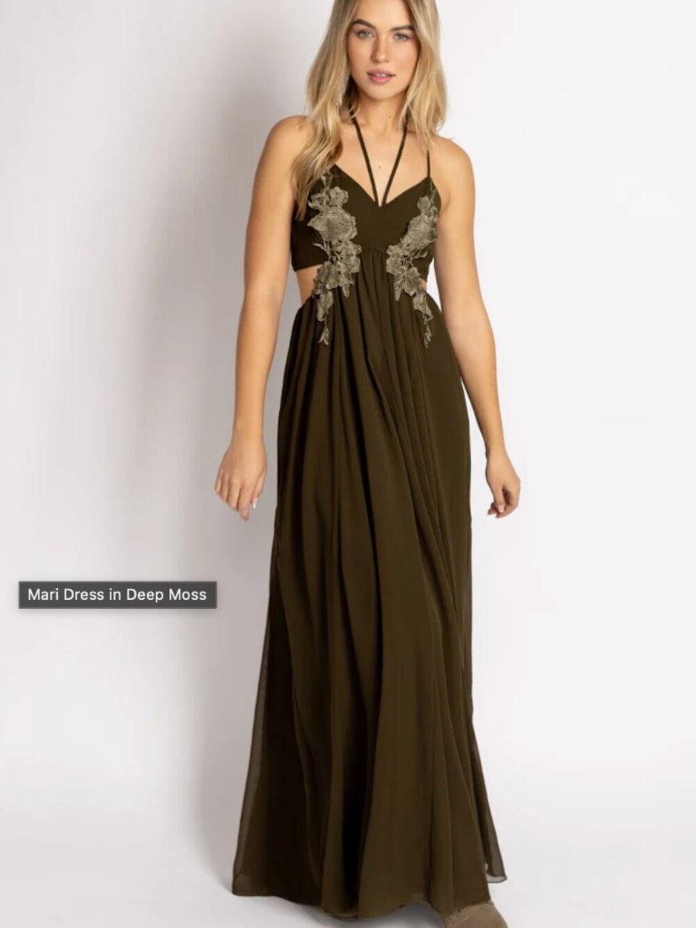 Brown Maxi Dress